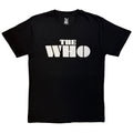 The Who Block Band Logo Mono T Shirt product image 1
