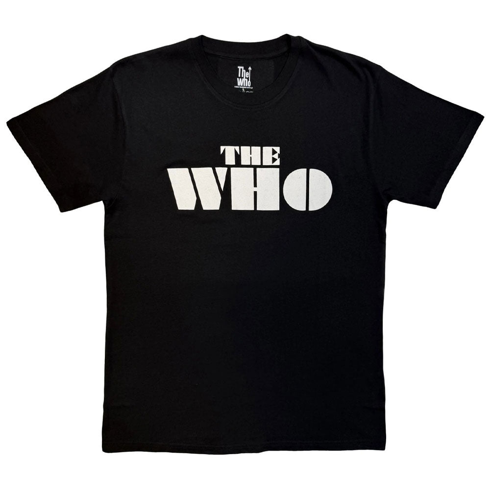 The Who Block Band Logo Mono T Shirt product image 1